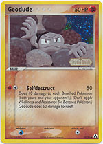 Geodude - 53/92 - Common - Reverse Holo